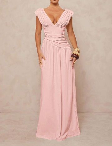 Rochie lunga SHEIN, roz