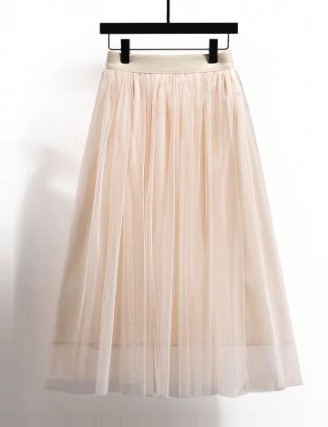 Fusta SHEIN, crem
