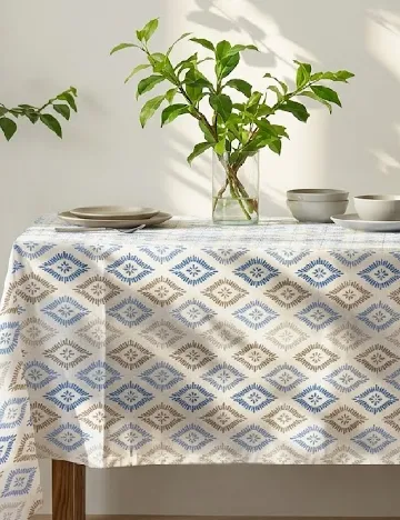 Fata de masa KONIMPEX, alb