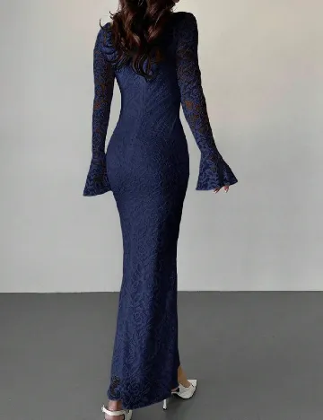 Rochie lunga SHEIN, albastru