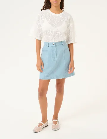 Bluza Karen By Simonsen, alb