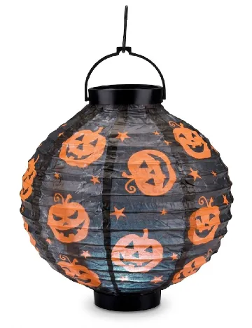 Felinar halloween A.I.&E., negru