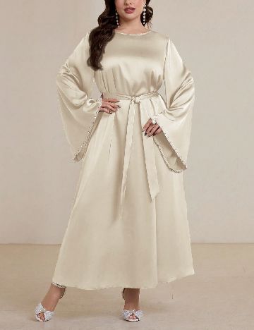 Rochie lunga SHEIN CURVE, bej