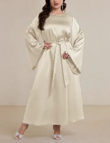 Rochie lunga SHEIN CURVE, bej