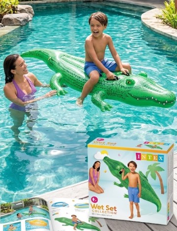 Saltea gonflabila INTEX, verde