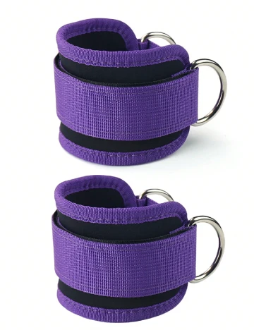 Set curele reglabile pentru glezne 2 bucati SHEIN, mov