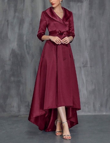 Rochie medie Faeriesty, visiniu