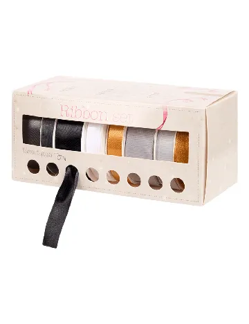 Set panglica decorativa 8 bucati Via Chasse, mix culori