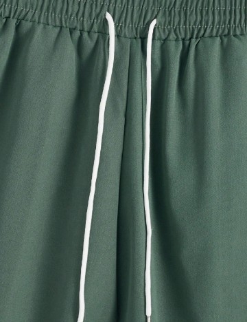 Compleu SHEIN, verde/alb