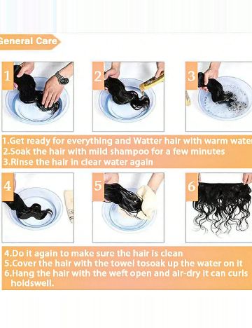 Extensii de par 6 bucati SHEIN, visiniu