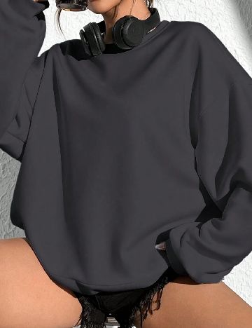 Bluza Oversize SBetro, gri