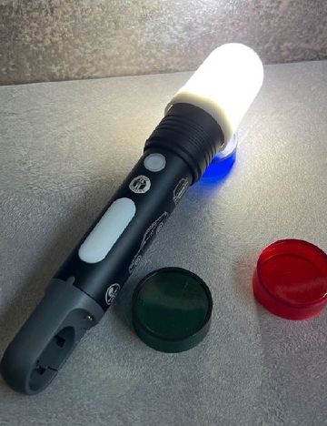 Lanterna reincarcabila Zd Trading, negru