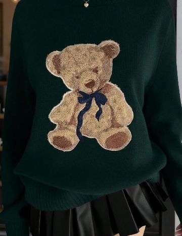 Pulover SHEIN, verde