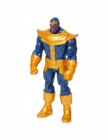Figurina Thanos Marvel, albastru/auriu