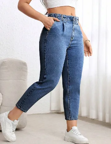 Blugi SHEIN CURVE, albastru