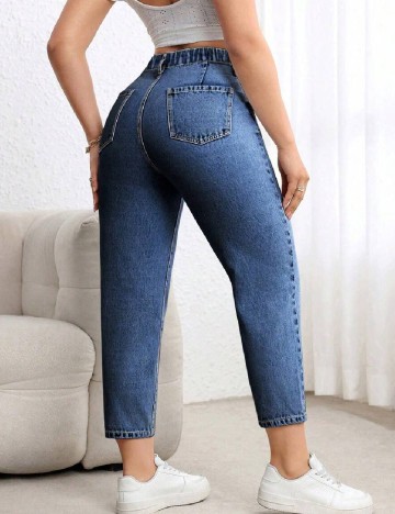 Blugi SHEIN CURVE, albastru