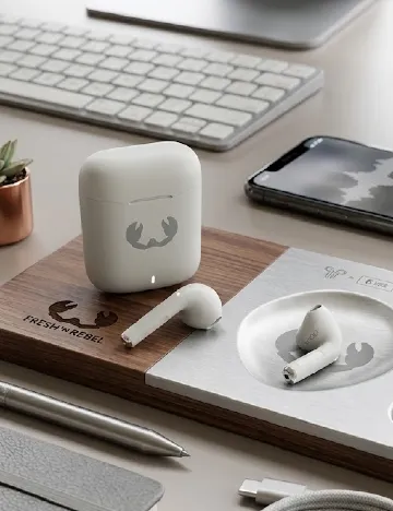 Casti Fresh 'n Rebel, gri