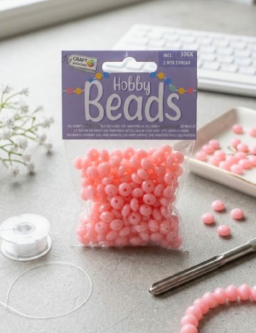 Set margele Craft Sensations, roz