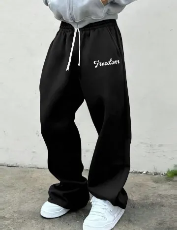 Pantaloni SHEIN, negru