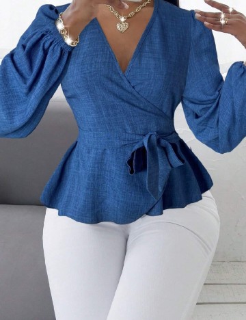 Bluza SHEIN, albastru