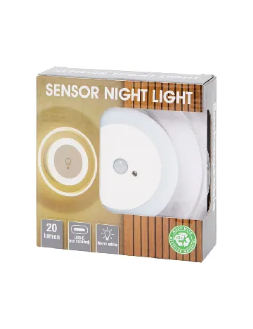 Lampa LED cu senzor ACTION, alb