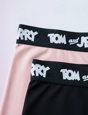 Set Boxeri 2 perechi SHEIN, roz/negru