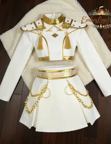 Compleu Shein Kids, alb