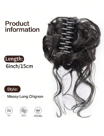 Extensie de par SHEIN, negru