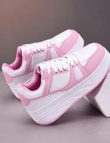 Adidasi cu role Shein Kids, roz