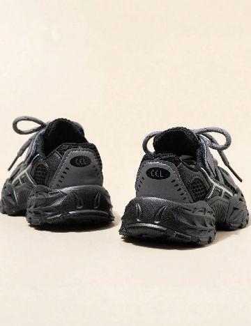 Adidasi Shein Kids, negru/gri