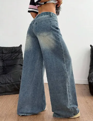 Blugi SHEIN CURVE, albastru