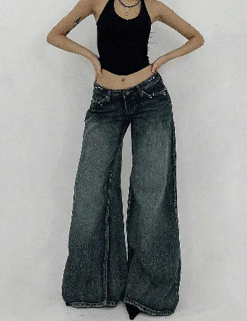 Blugi Dazy, albastru