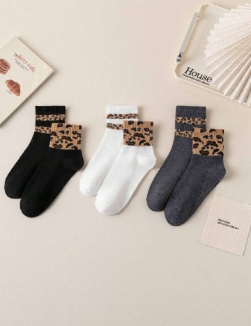 Set sosete 6 perechi SHEIN, mix culori