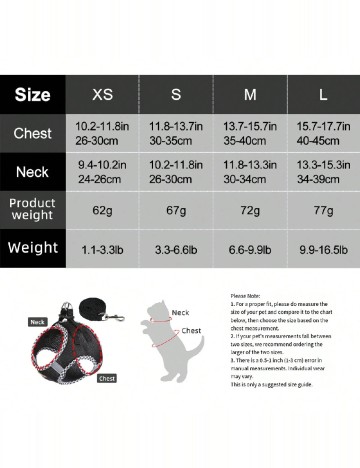 Ham pentru pisici SHEIN, negru