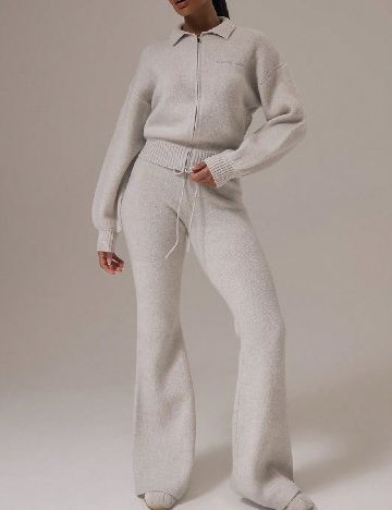 Pantaloni Musera, gri