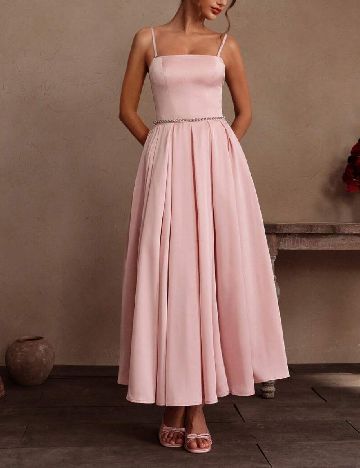 Rochie medie Savoree, roz