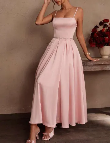 Rochie medie Savoree, roz