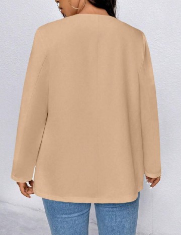 Blazer Emery Rose Curve, maro deschis