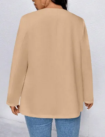 Blazer Emery Rose Curve, maro deschis