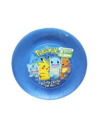 Set farfurii din plastic 4 bucati Durabo, albastru