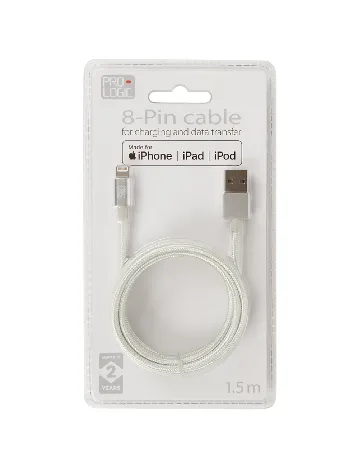 Cablu USB-A Prologic, alb