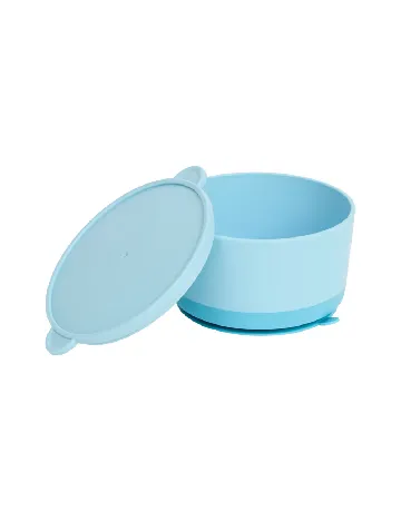 Bol cu ventuza Alvar Baby, bleu