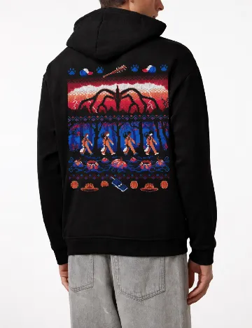 Hanorac Oversize SHEIN, negru