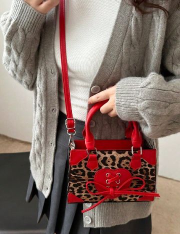 Geanta SHEIN, animal print