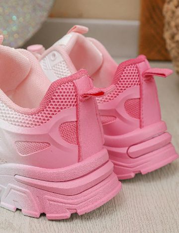 Adidasi Shein Kids, alb/roz