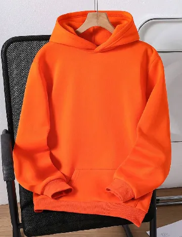 Hanorac Shein Kids, portocaliu