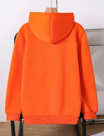 Hanorac Shein Kids, portocaliu