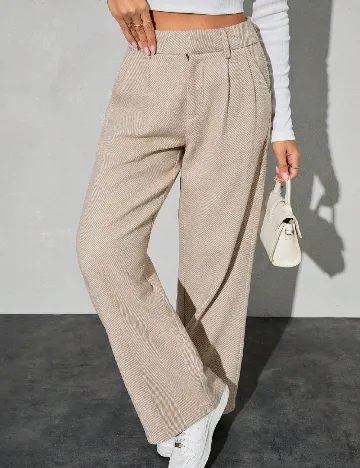 Pantaloni SHEIN, maro deschis