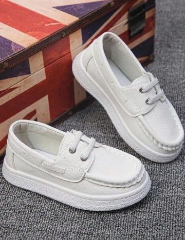 Tenisi Shein Kids, alb