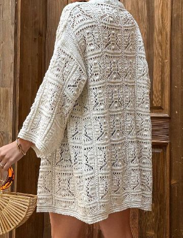 Cardigan SHEIN, crem